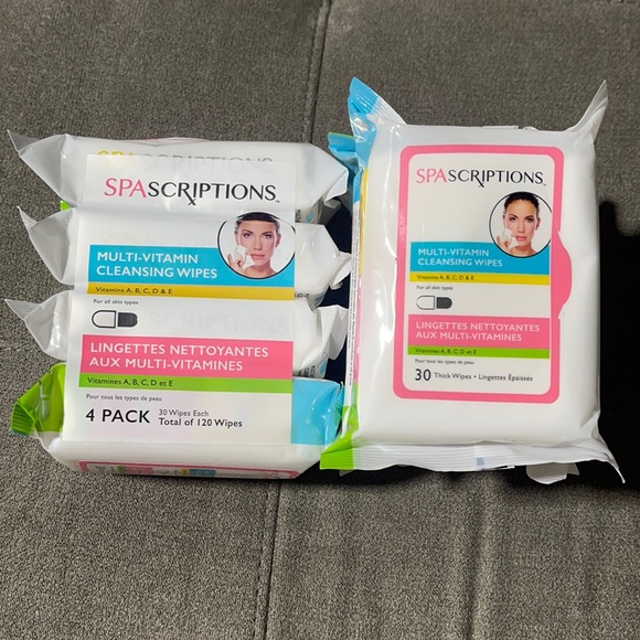 Spa Scriptions Other - 🥰🥰Spa Scriptions Multi Vitamin Cleansing Wipes🥰🥰
